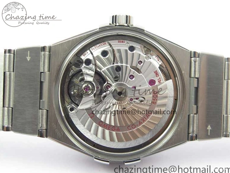 0423 Constellation 38mm SS VSF 1:1 Best Edition White Textured Dial on SS Bracelet A8500 Super Clone EasyCare 7919